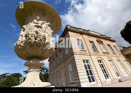 Ornamental Greek Urn on the terrace of Blaise Castle House Museum, Henbury, Bristol, England, UK. Stock Photo