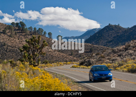 Highway Route 178 near Walker Pass, Kern County, California Stock Photo