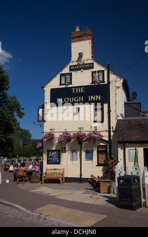 The Plough Inn, Riverside, Upton-upon-Severn, England UK Stock Photo