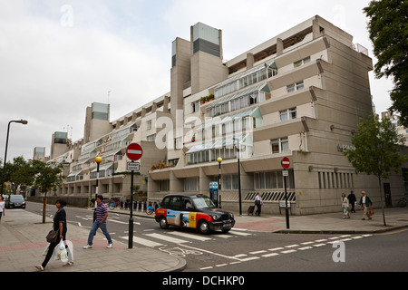 The Brunswick Centre residential and shopping area London England UK Stock Photo