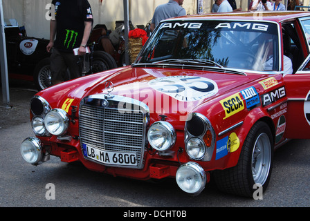 AMG Mercedes Benz 300SEL, Replica of 1971 Spa winner seen at Classic Days 2013, Schloss Dyck Germany Stock Photo