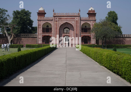 Itimad-ud-Daulah Entrance Gate  ( Baby Taj ) Stock Photo