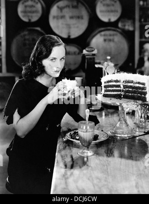 MODERN TIMES - Paulette Goddard - Directed by Charlie Chaplin - United Artists, 1936 Stock Photo