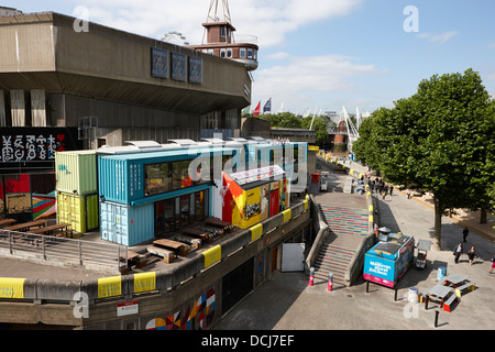 wahaca southbank experiment: shipping container restaurant