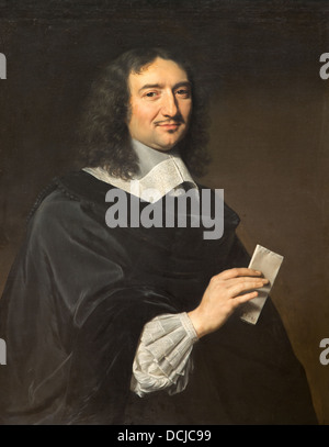 17th century  -  Jean Baptiste Colbert, 1655 - Philippe de Champaigne Philippe Sauvan-Magnet / Active Museum Stock Photo