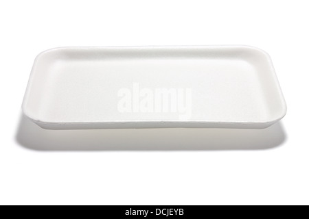 Styrofoam Tray Stock Photo