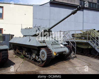 M10 Achilles Tank Destroyer in Aalborg Forsvars- og Garnisonsmuseum Stock Photo