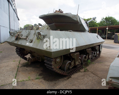M10 Achilles Tank Destroyer in Aalborg Forsvars- og Garnisonsmuseum Stock Photo
