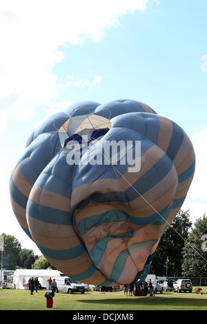 Hot air balloons at the Northamptonshire Balloon Festival Stock Photo