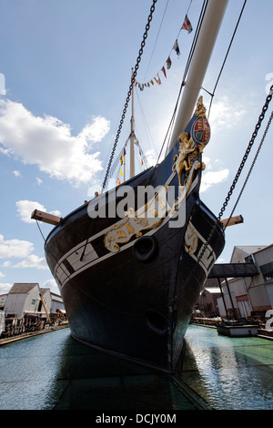 Isambard Kingdom Brunel's Steam Ship SS Great Britain. Bristol, England, UK. Stock Photo