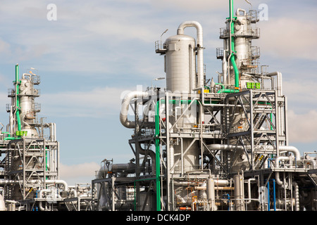 A BP chemical plant at salt End on Humberside which produces Acetic Acid. Stock Photo