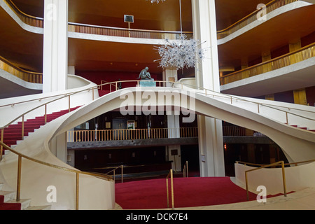 interior of Metropolitan opera house at Lincoln center Stock Photo