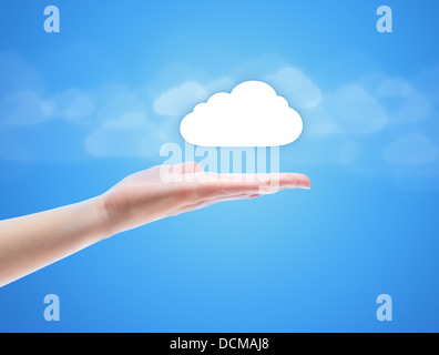 Cloud Computing Concept Stock Photo