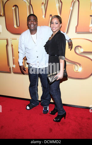 Tracy Morgan and Megan Wollover                                                                                                                                                                  World premiere of 'Tower Heist' held at the Ziegfeld Theatre - Stock Photo