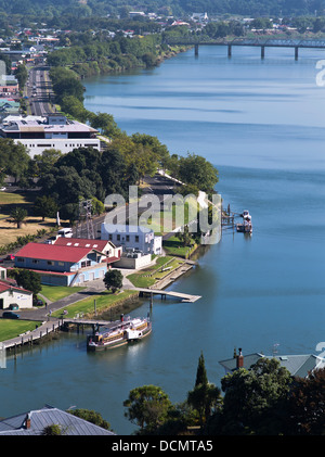 dh Whanganui River WANGANUI NEW ZEALAND Paddle steamer ship berthed ...