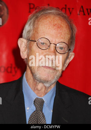 Detroit, Michigan, USA. 20th Aug, 2013. FILE PHOTO - US crime writer ELMORE LEONARD, author of such books as Get Shorty, Maximum Bob and Out of Sight, has died at the age of 87 after suffering a stroke. A statement on his official website said he had died on Tuesday morning 'surrounded by his loving family'. The author of 45 novels, Leonard had been in the process of writing his 46th. Born in New Orleans in 1925, he started out writing western stories before turning to crime fiction in the 1960s. Leonard suffered a stroke earlier this month in Detroit and had been in hospital. Stock Photo