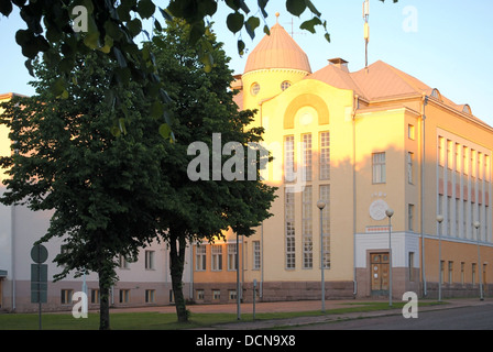 Evening landscape at sunset. Loviisa, Finland. Stock Photo