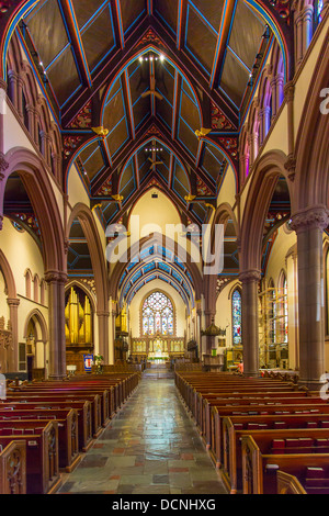 Interior of St. Paul's Episcopal Cathedral in Buffalo New York United States Stock Photo