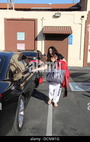 Ricki Lake 'Dancing With The Stars' celebrities outside the dance rehearsal studios Los Angeles, California - 26.10.11 Stock Photo