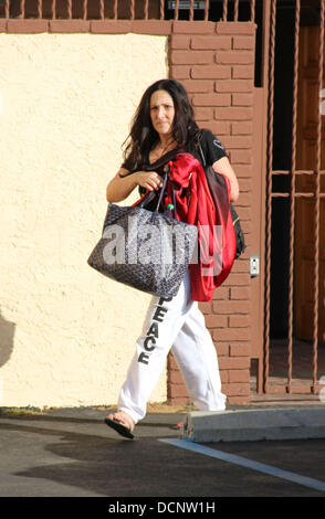 Ricki Lake 'Dancing With The Stars' celebrities outside the dance rehearsal studios Los Angeles, California - 26.10.11 Stock Photo