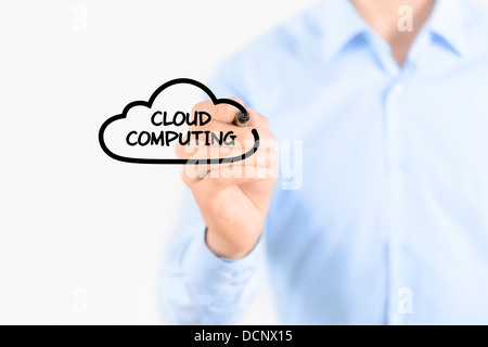 Cloud Computing Concept Stock Photo