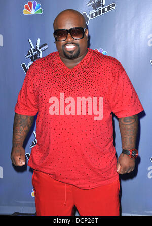 Cee Lo Green 'The Voice' press junket at the Sony Pictures Studios Los Angeles, California - 28.10.11 Stock Photo