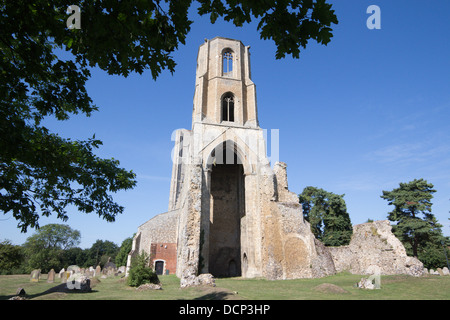 Wymondham Abbey norfolk england uk gb Stock Photo