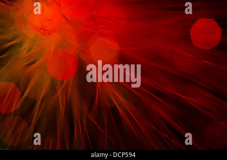radiating bokeh lights light aesthetically pleasing colors fiber optics communication cable channels connection data Stock Photo