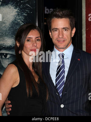 Dermot Mulroney and girlfriend Tharita Catulle AFI Fest 2011 Opening Night Gala World Premiere Of 'J. Edgar' Held At Grauman's Chinese Theatre Hollywood, California - 03.11.11 Stock Photo