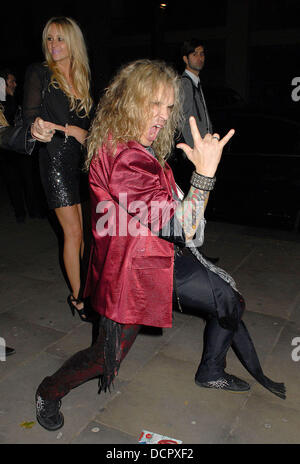 Michael Starr,  'Classic Rock Roll Of Honour' at the Roundhouse - Departures London, England - 09.11.11 Stock Photo