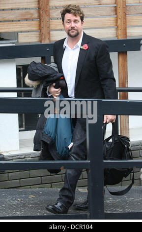 Michael Ball outside the ITV studios London, England - 10.11.11 Stock Photo