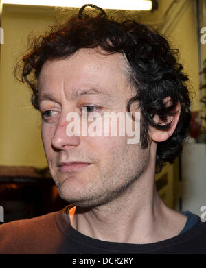 Robert Arkins The Original Cast Members Of The Commitments Outside The Olympia Stage Door