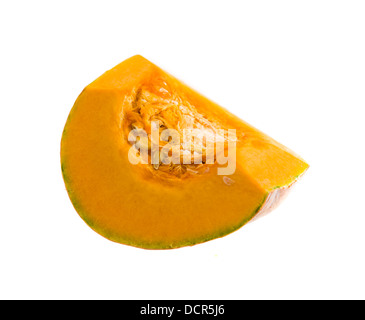 organic pumpkin isolated on white background Stock Photo