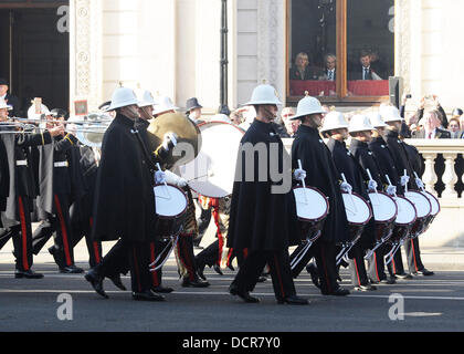 Atmosphere Remembrance Sunday commemorations held at the Cenotaph.  London, England - 13.11.11 Stock Photo