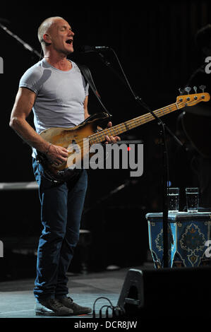 Sting performs during the 