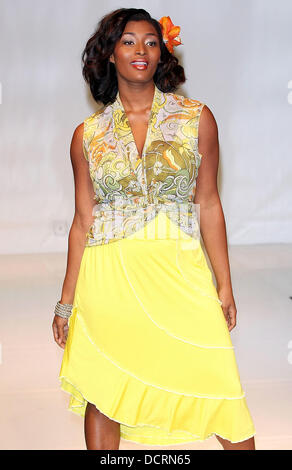 Toccara Jones Curves in Couture Models Of Diversity Charity Catwalk