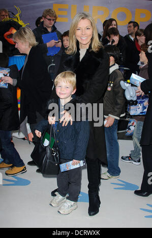 Mary Nightingale 'Happy Feet Two' European premiere held at the Empire Leicester Square - Arrivals London, England - 20.11.11 Stock Photo