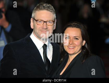 Kenneth Branagh and guest 'My Week with Marilyn' UK premiere held at the Cineworld Haymarket - Arrivals. London, England - 20.11.11 Stock Photo