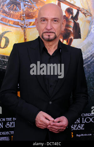 Sir Ben Kingsley The 'Hugo' premiere held at the Ziegfeld Theatre New York City, USA - 21.11.11 Stock Photo