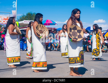 Pima tribe women with traditional costume participates at the 92 annual ...