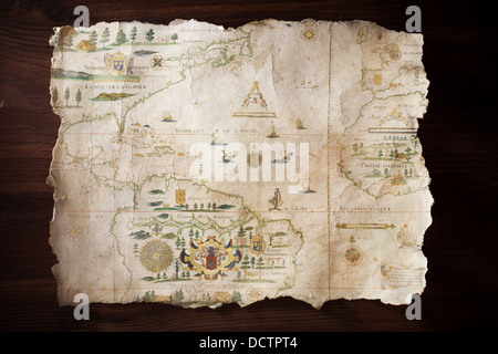 Ancient map of Europe, North Africa and the Middle East Stock Photo - Alamy