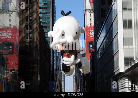 Diary of a Wimpy Kid,    balloon float at Macy's 85th Annual Thanksgiving Day Parade. New York, USA - 24.11.11 Stock Photo