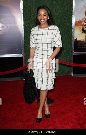 Anika Noni Rose,  at the World Premiere of 'War Horse' at Avery Fisher Hall in the Lincoln Center for The Performing Arts. New York City, USA - 04.12.11 Stock Photo