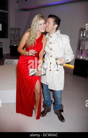 Sam (from now mag) and Francesca Hull  A Night with Nick in aid of The Stroke Association held at Swarovski - Inside London, England - 06.12.11 ***Not Available for Publication in the Daily Express, Daily Star and Evening Standard. Available for Publication in the Rest of the World*** Credit Mandatory: Cameron Clegg/WENN.com Stock Photo