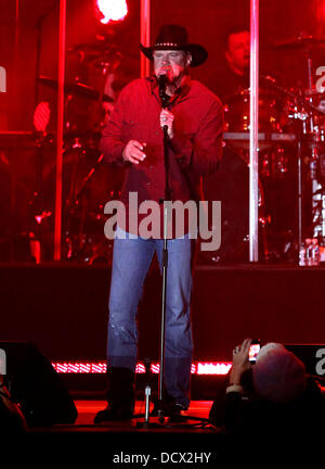 Trace Adkins performing at Riviera Hotel and Casino Las Vegas, Nevada - 09.12.11 Stock Photo