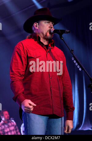 Trace Adkins performing at Riviera Hotel and Casino Las Vegas, Nevada - 09.12.11 Stock Photo