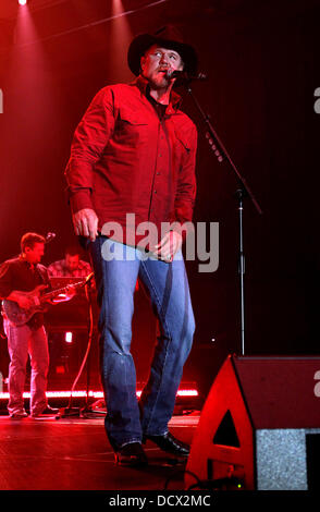 Trace Adkins performing at Riviera Hotel and Casino Las Vegas, Nevada - 09.12.11 Stock Photo