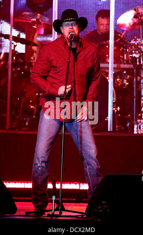 Trace Adkins performing at Riviera Hotel and Casino Las Vegas, Nevada - 09.12.11 Stock Photo