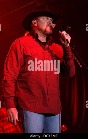 Trace Adkins performing at Riviera Hotel and Casino Las Vegas, Nevada - 09.12.11 Stock Photo