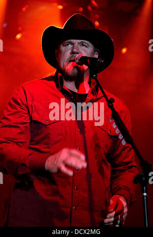 Trace Adkins performing at Riviera Hotel and Casino Las Vegas, Nevada - 09.12.11 Stock Photo